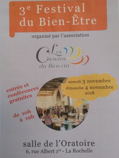 Festival du Bien-Être Salle de l'Oratoire - La Rochelle
